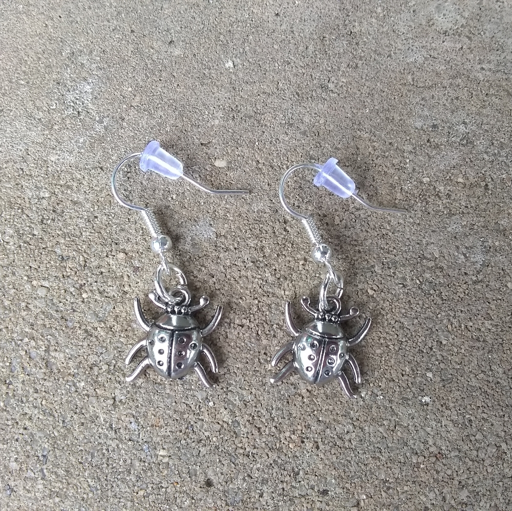 Ladybug earrings